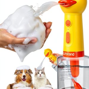 Urstand Electric Dog Shampoo Foamer IPX7 Waterproof Pet Bath-0