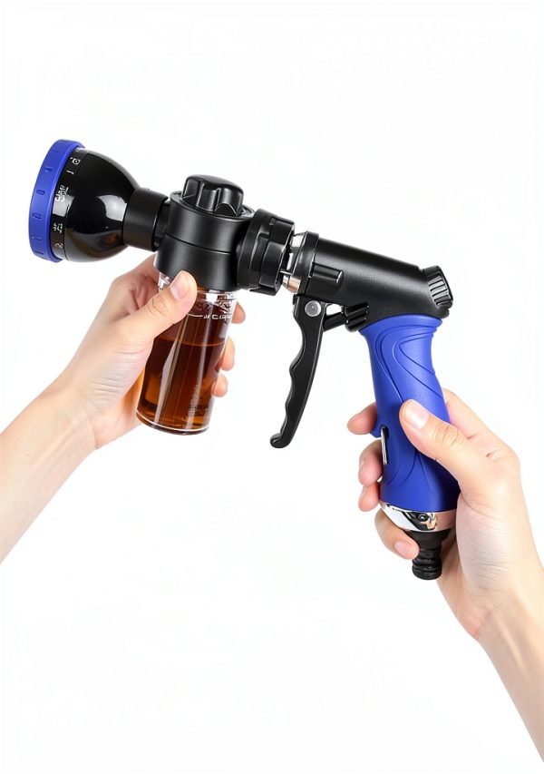 PWEZON Dog Bathing Sprayer Adjustable 10 Patterns Car Washer-3