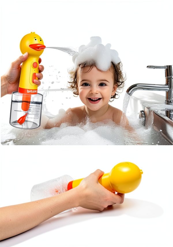 Urstand Electric Dog Shampoo Foamer IPX7 Waterproof Pet Bath-5