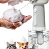 SpuotFan Electric Foaming Shampoo Dispenser UFO Pet Bath-0