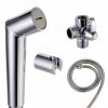 Sumerain Pet Shower Sprayer Chrome Brass Wall Mount Dog Bath-5