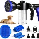 PWEZON Dog Bathing Sprayer Adjustable 10 Patterns Car Washer-0