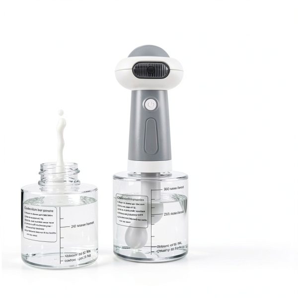 SpuotFan Electric Foaming Shampoo Dispenser UFO Pet Bath-3