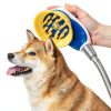 BMSMILE Pet Water Brush Shower Head Quiet Splash Free-0