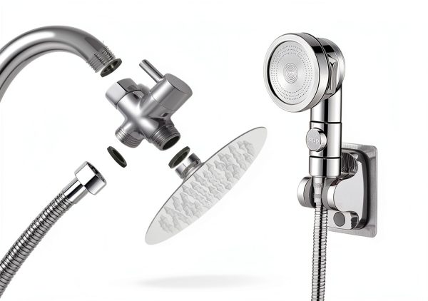 AWXYG Dog Shower Attachment High Pressure 4 Modes Pet-3