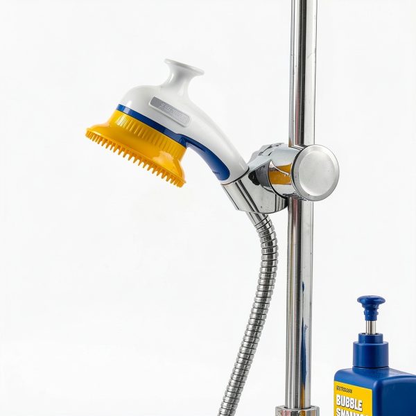 BMSMILE Pet Water Brush Shower Head Quiet Splash Free-1