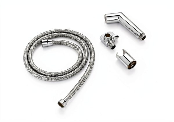 Sumerain Pet Shower Sprayer Chrome Brass Wall Mount Dog Bath-6